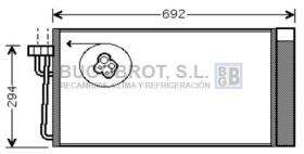 Condensador 62-BW5273 - CONDENSADOR BMW SERIE 5 - E6