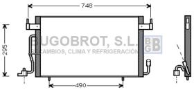 Condensador 62-CN5166 - CONDENSADOR CITROEN XSARA (6455Y2)