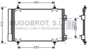 Condensador 62-CN5231 - CONDENSADOR CITROEN C4 PICASSO