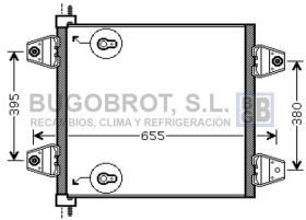 Condensador 62-DF5034 - CONDENSADOR DAF XF 105