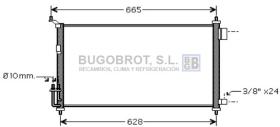 Condensador 62-DN5251 - COND. NISSAN MICRA / NOTE '06