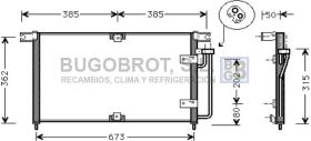 Condensador 62-DW5032 - CONDENSADOR SSANGYONG KORANDO TURBO DIESEL