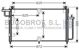 Condensador 62-DW5065 - CONDENSADOR SSNGYONG KORANDO DIESEL 97