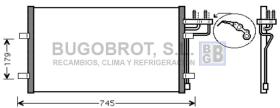 Condensador 62-FD5367 - CONDENSADOR FORD FOCUS C-MAX