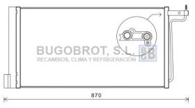 Condensador 62-FD5485 - CONDENSADOR  FORD FOCUS C-MAX