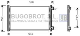 Condensador 62-FT5214 - CONDENSADOR FIAT PUNTO 1750 AC/ 1910D./TD.