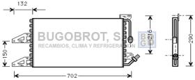 Condensador 62-FT5215 - CONDENSADOR GRUPO FIAT (46558107)