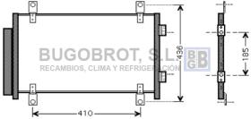 Condensador 62-FT5351 - CONDENSADOR PEUGEOT BOXER