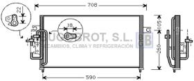 Condensador 62-HY5059 - CONDENSADOR HYUNDAI ELANTRA