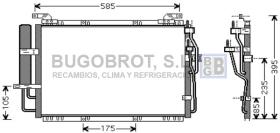 Condensador 62-HY5091 - CONDENSADOR HYUNDAY MATRIX