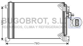 Condensador 62-IV5081 - CONDENSADOR IVECO STRALIS