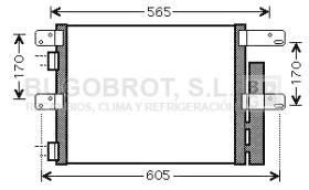 Condensador 62-IV5090 - CONDENSADOR IVECO EUROCARGO 100E