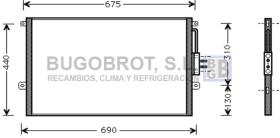 Condensador 62-JE5018 - CONDENSADOR JEEP CHEROKEE '98