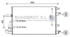 Condensador 62-JR5050 - CONDENSADOR JAGUAR S-TYPE