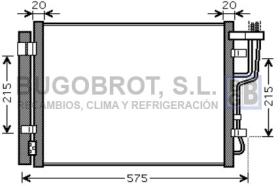 Condensador 62-KA5100 - CONDENSADOR KIA CEED