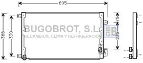 Condensador 62-LC5071 - CONDENSADOR LANCIA K TD -DIESEL