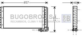 Condensador 62-MN5031 - CONDENSADOR MAN L2000 (81619200011)