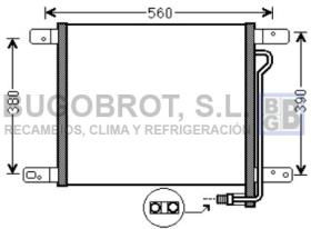 Condensador 62-MN5053 - CONDENSADOR MAN L2000 (81619206028)