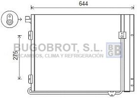 Condensador 62-MN5072 - CONDENSADOR MAN TRUCKS TG (81619200024)