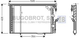 Condensador 62-MS5195 - CONDENSADOR MB. W201 (2018302870)