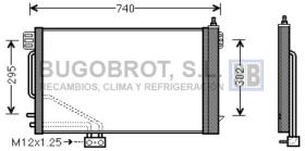 Condensador 62-MS5200 - CONDENSADOR MB. W203 CLASE C