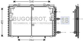 Condensador 62-MS5221 - CONDENSADOR MB. W140