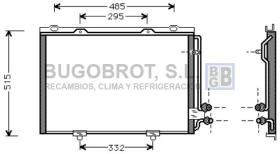 Condensador 62-MS5232 - CONDENSADOR MB. W210 / S210 (2108300270)