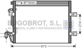 Condensador 62-MS5392 - CONDENSADOR MB W203/221/R171