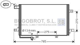 Condensador 62-MS5579 - CONDENSADOR MB CLASE A W169 / CLASE B W245