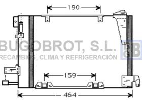 Condensador 62-OL5250 - CONDENSADOR OPEL ASTRA G 1.7 TD