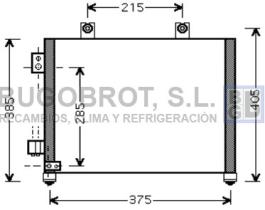 Condensador 62-OL5342 - CONDENSADOR OPEL AGILA00