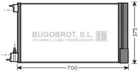 Condensador 62-OL5478 - CONDENSADOR OPEL INSIGNIA