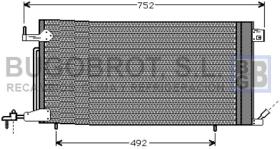 Condensador 62-PE5187 - CONDENSADOR PEUGEOT 306 II
