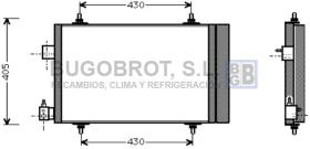 Condensador 62-PE5193 - CONDENSADOR PSA  XSARA/406 II  HDI