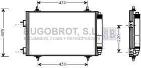 Condensador 62-PE5209 - CONDENSADOR PEUGEOT 307