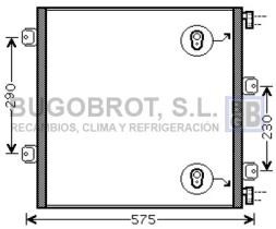 Condensador 62-RE5075 - CONDENSADOR RENAULT MIDLUM (5010619265)