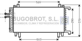 Condensador 62-RT5184 - CONDENSADOR  RENAULT 21 DIESEL  (7700782518)