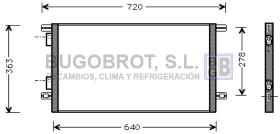 Condensador 62-RT5253 - CONDENSADOR RENAULT LAGUNA  (7701045346)