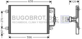 Condensador 62-RT5256 - CONDENSADOR RENAULT MEGANE  (7700425843)