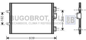 Condensador 62-RT5315 - CONDENSADOR RENAULT CLIO