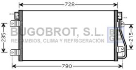 Condensador 62-RT5348 - CONDENSADOR RENAULT MASTER II (7701049665)