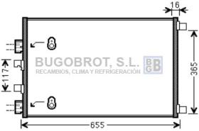 Condensador 62-RT5422 - CONDENSADOR RENAUT MEGANE / SCENIC (8200325004)