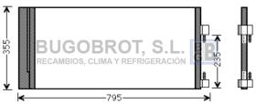 Condensador 62-RT5430 - CONDENSADOR RENAULT LAGUNA