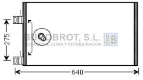 Condensador 62-RT5444 - CONDENSADOR RENAULT KANGOO II