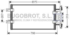 Condensador 62-RT5451 - CONDENSADOR NISSAN / RENAULT