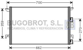 Condensador 62-SB5058 - CONDENSADOR SAAB 9-3