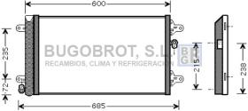 Condensador 62-VN5183 - CONDENSADOR  FORD GALAXY