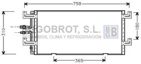 Condensador 62-VW5145 - CONDENSADOR VWTRANSPORTER