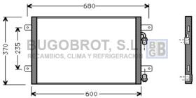 Condensador 62-VW5153 - CONDENSADOR  FORD GALAXY/ALHAMBRA/SHARAN