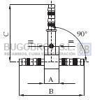 Racor 65-22577 - RACOR TUB. FRIGOSTAR  "T" ESPIGA  10 X 10 X 10